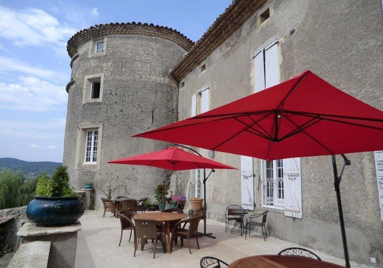 Chateau De Mauras Chomerac Экстерьер фото