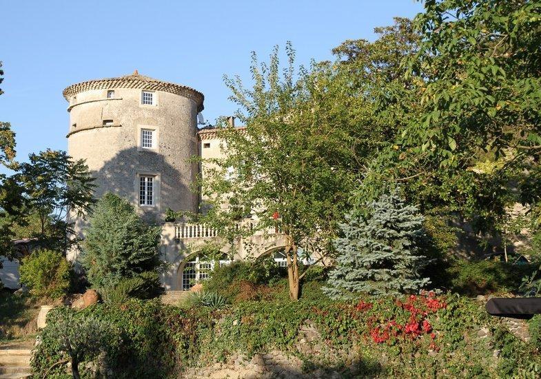 Chateau De Mauras Chomerac Экстерьер фото